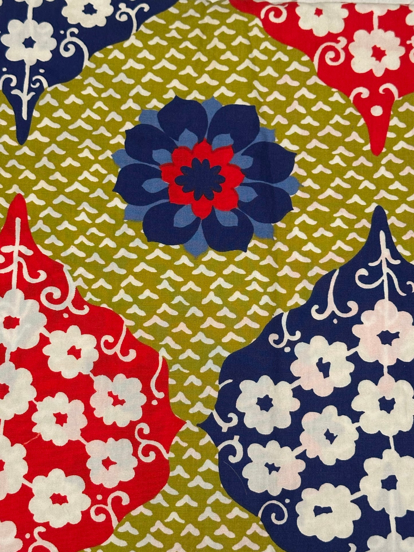 5 yards Chartreuse Real Funky Cotton