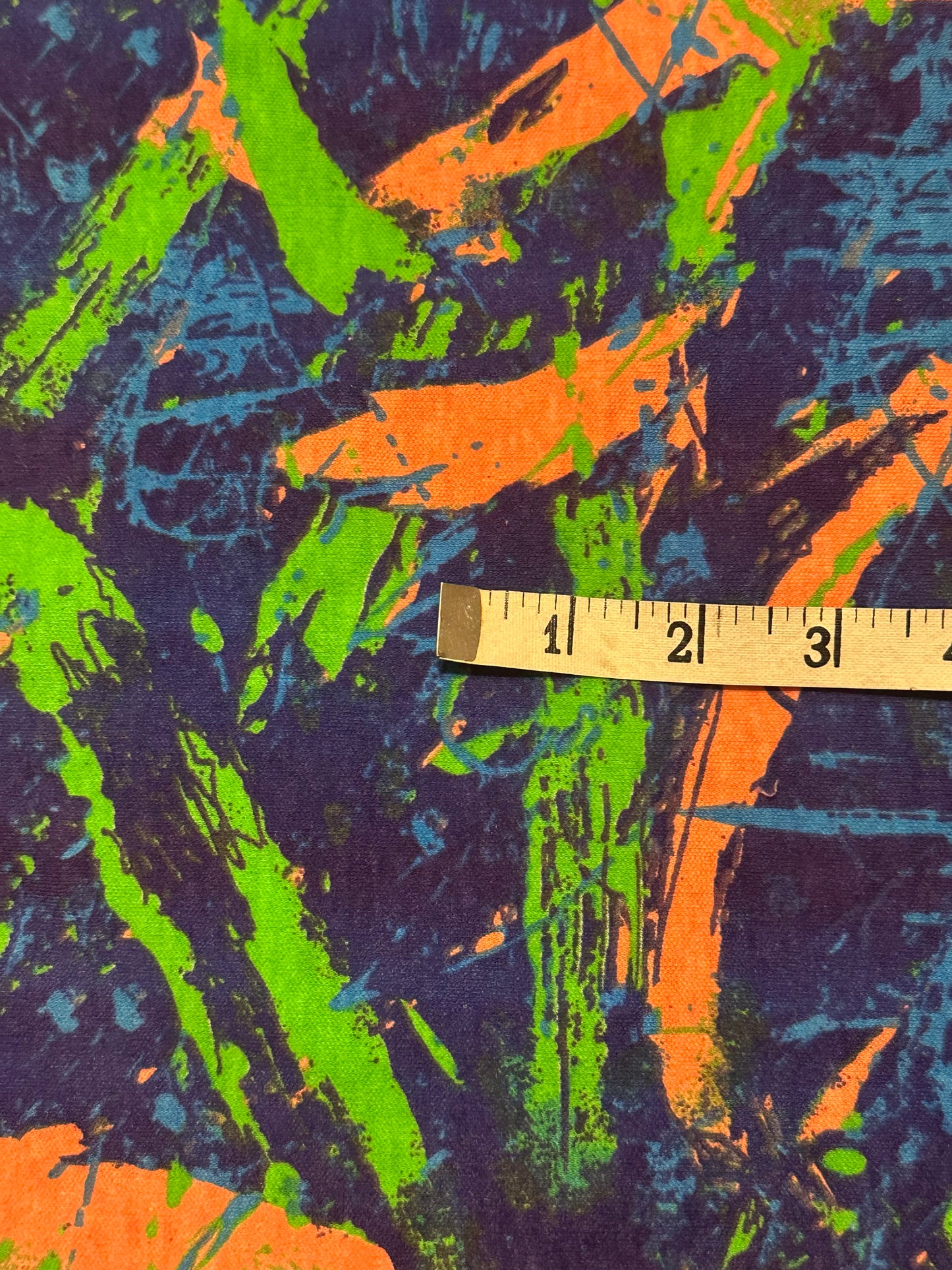 5 yards Arcade Print Cotton Jersey Knit