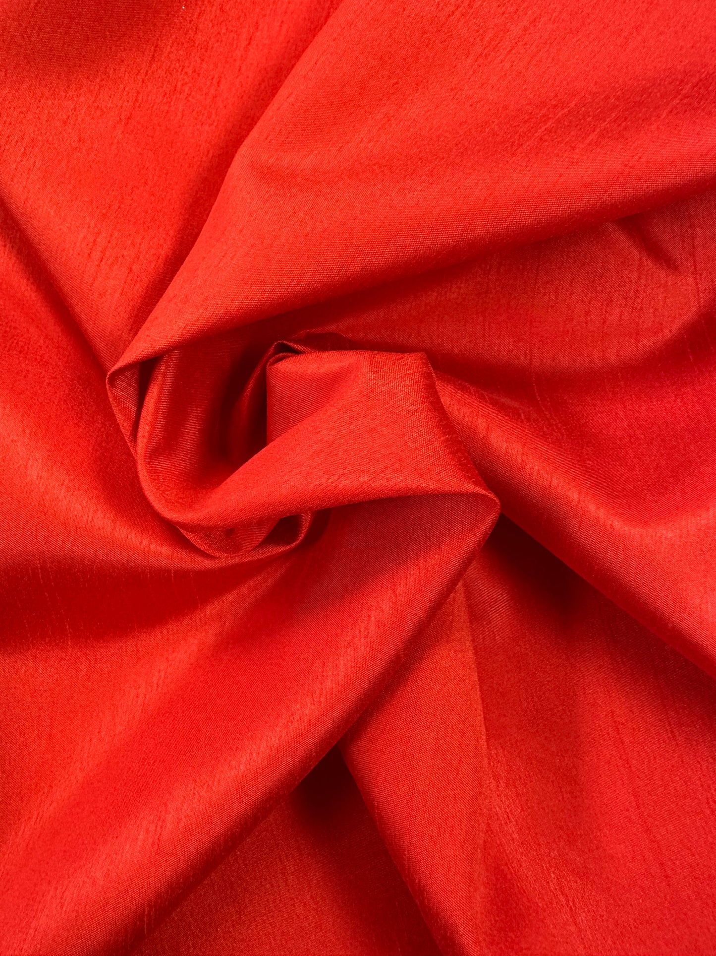 By the Yard Red Taffeta