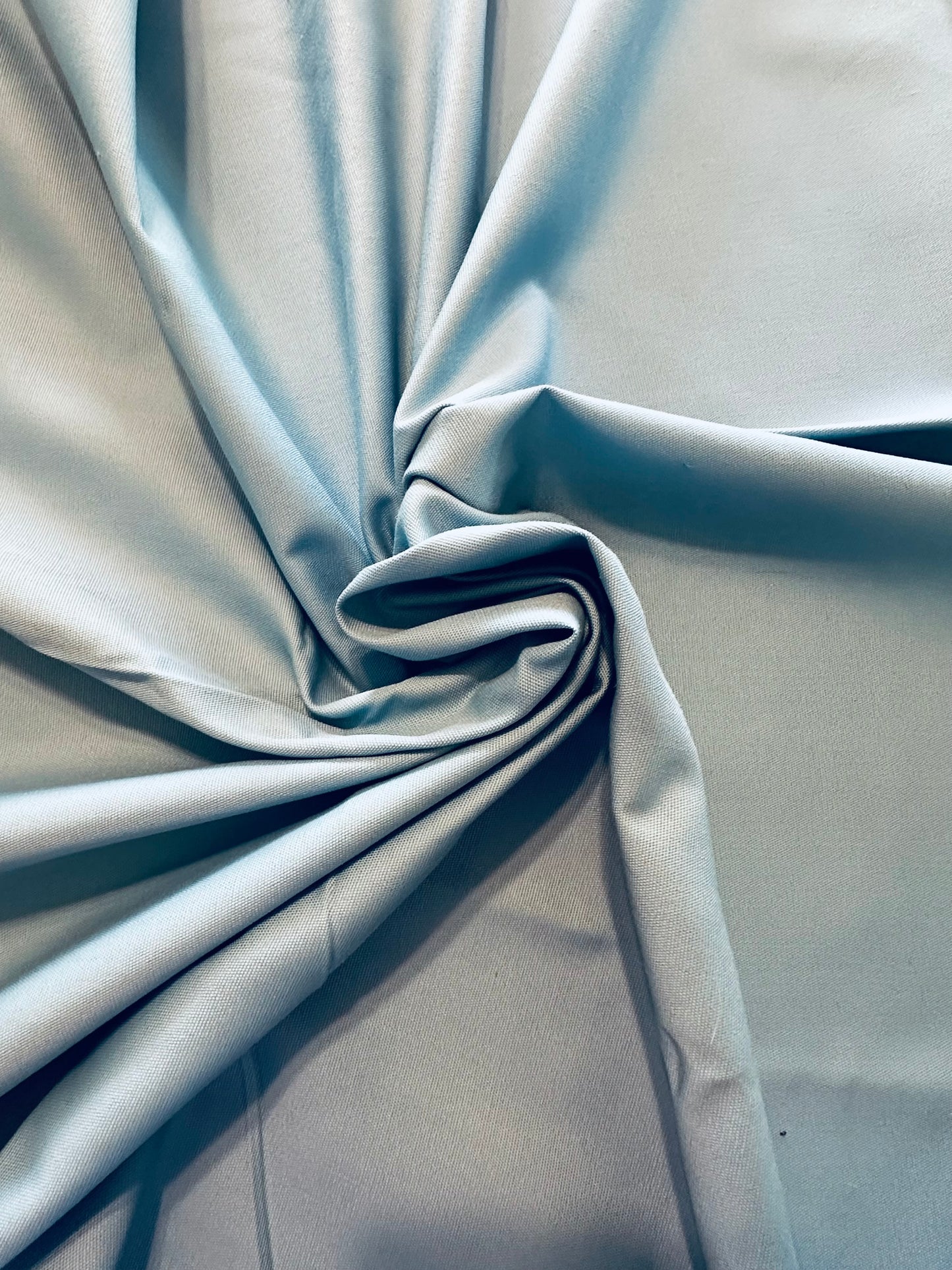 2 yard Light Blue Cotton Duck