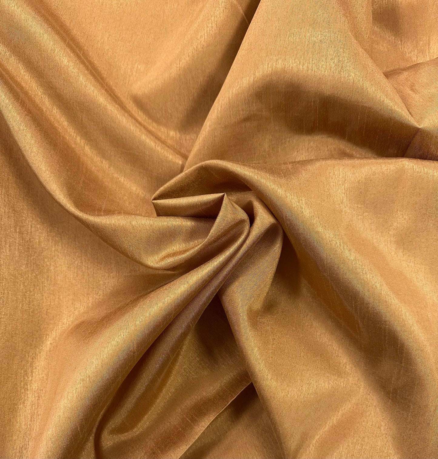 By the Yard Copper Taffeta