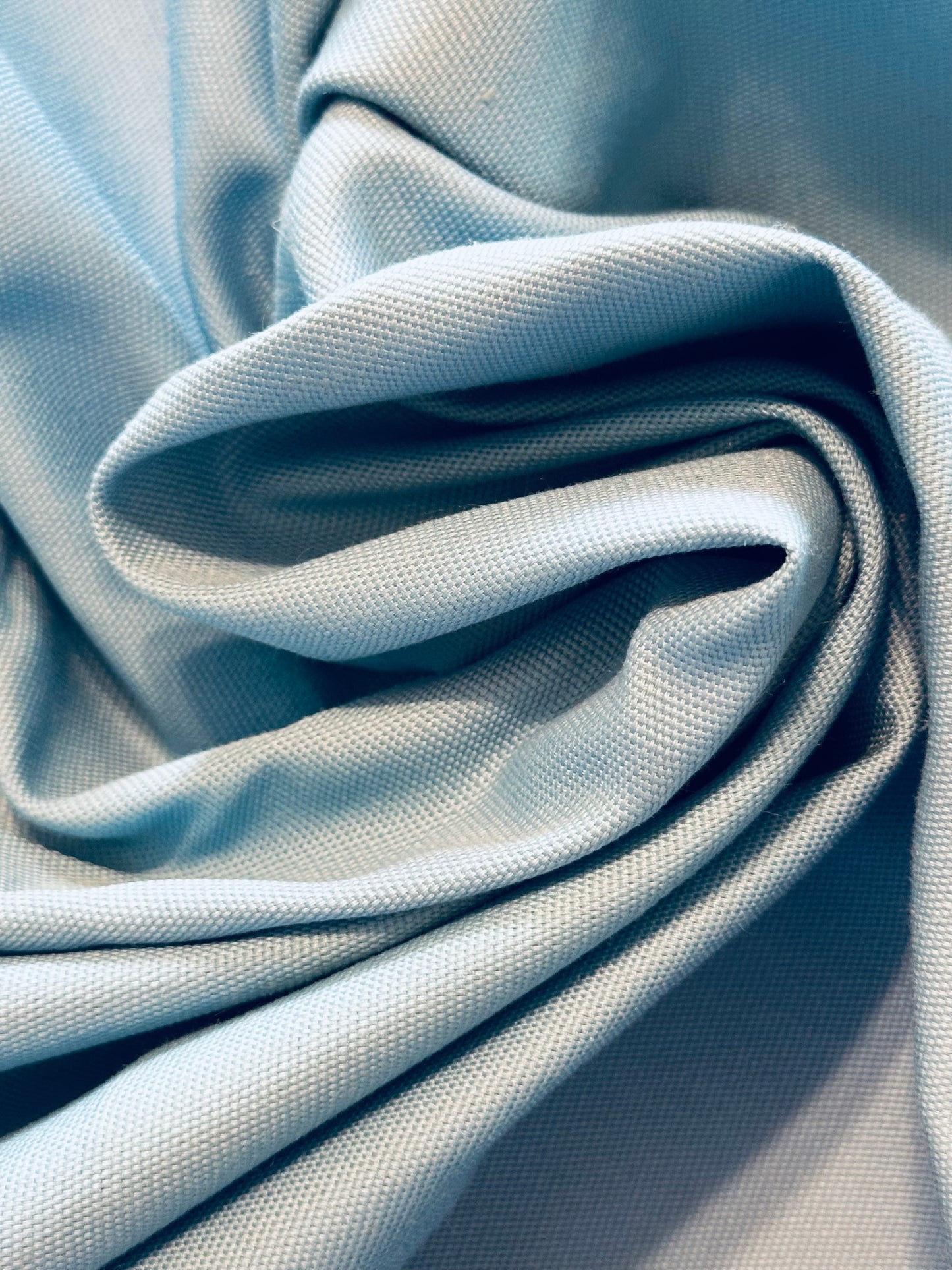 2 yard Light Blue Cotton Duck