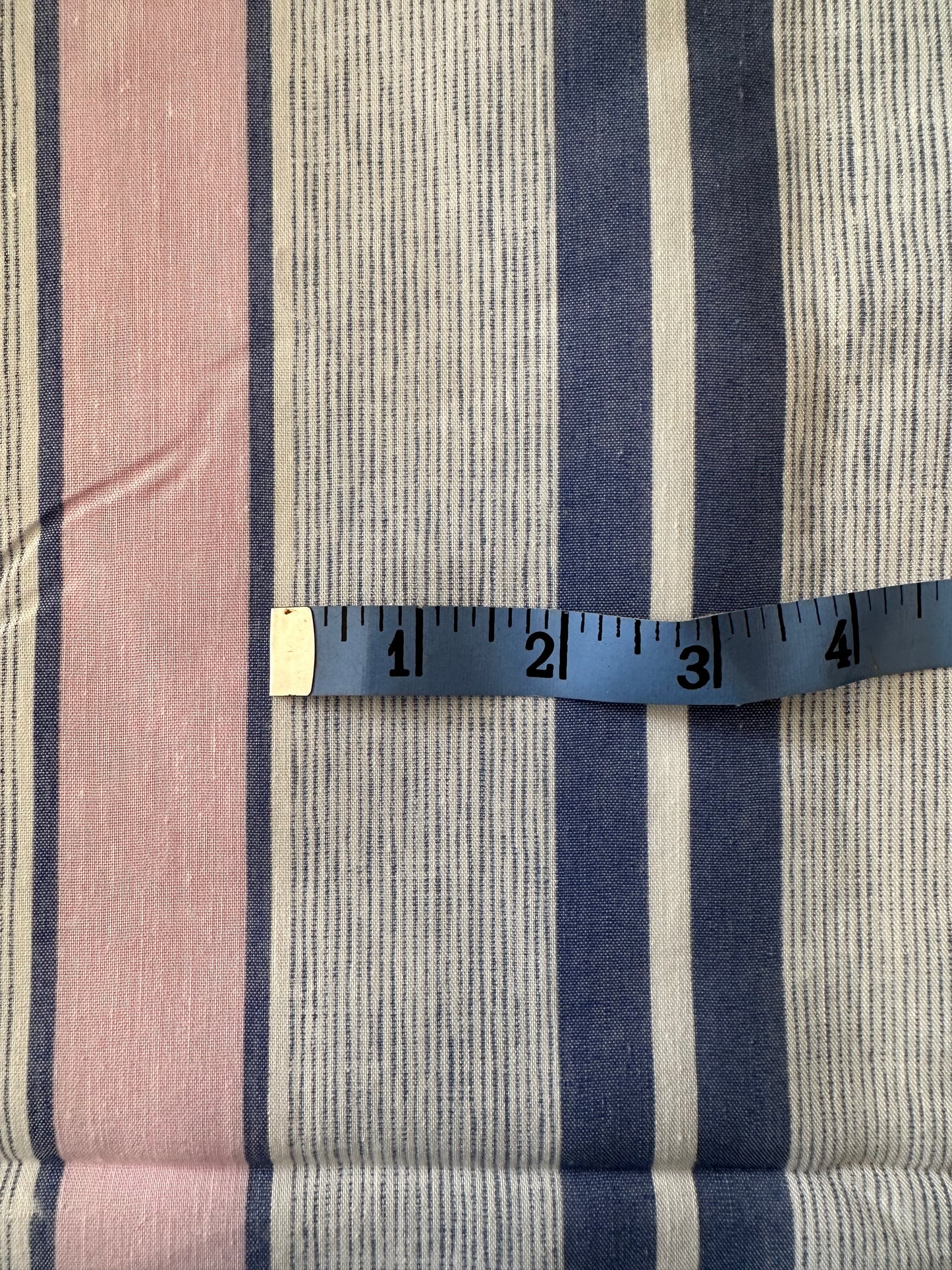 5 Yards Stripe Cotton Polyester Blend