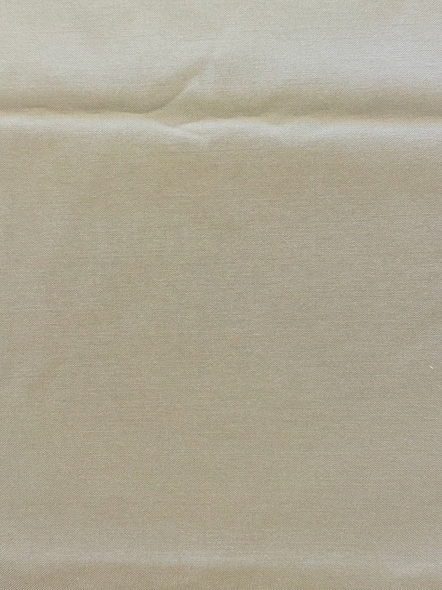 2.25 yards Khaki Polyester Twill