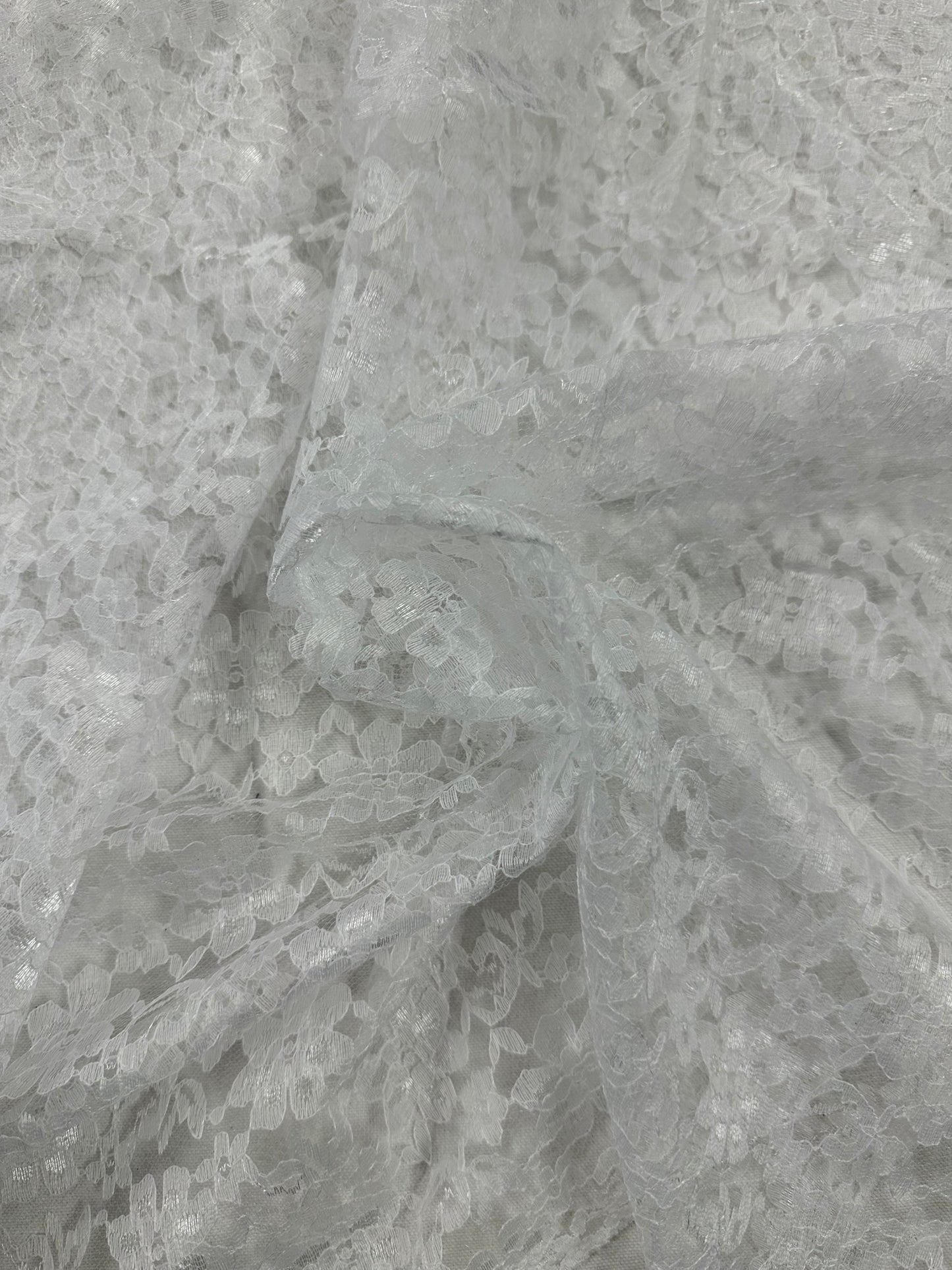 By the Yard White Lace