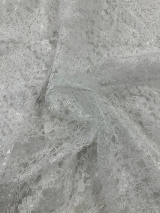 By the Yard White Lace