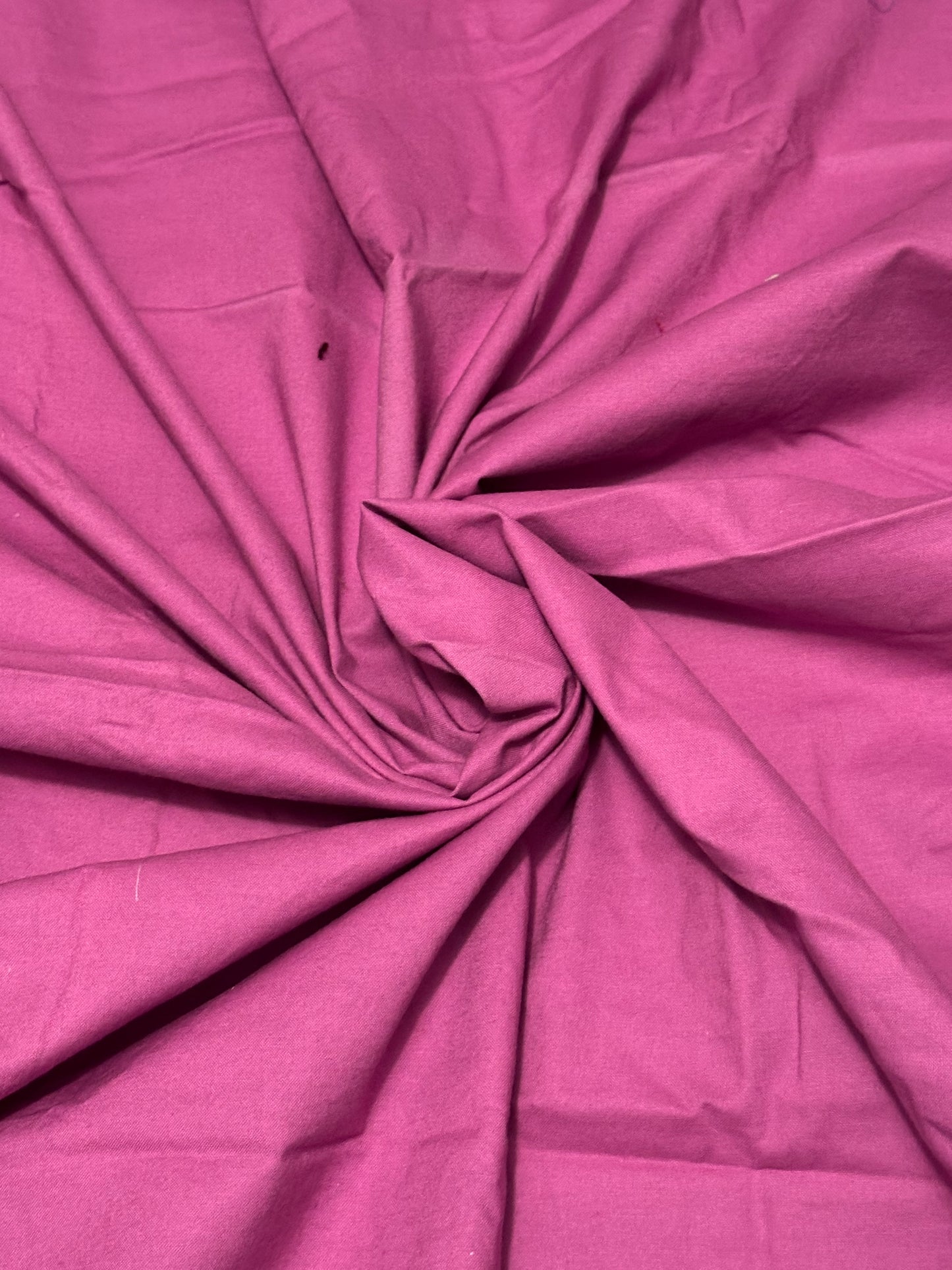 1.5 yard Solid Pink Fuchsia Quilting Cotton