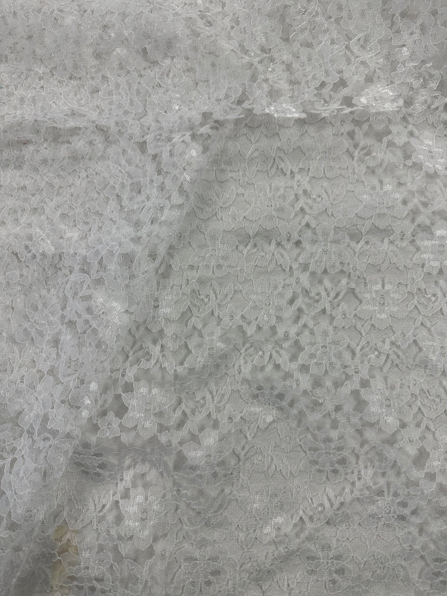 By the Yard White Lace